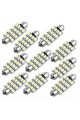 Luz interior coche LED BLANCA 10X42MM