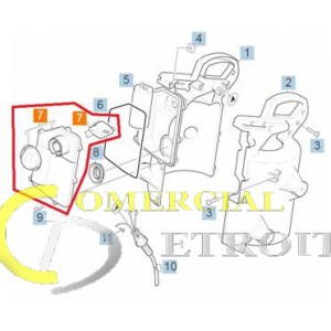 Interruptor completo KÄRCHER 720 MX 721MX ETC