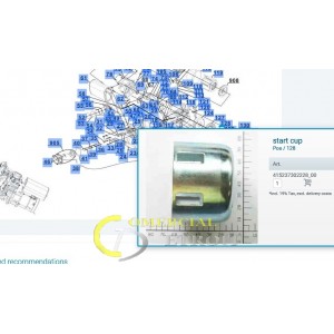 Taza inicio para generador einhell modelo •BT-PG 2000