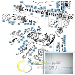 Muelle de desvio para hidrolimpiadora Einhell HR 160