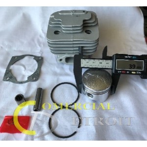 EQUIPO MOTOR COMPLETO 33CC DESBROZADORA BC33 KEVIN LINE/MAC POWER/YAROS ETC