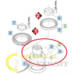 MOTOR TURBINA ASPIRADOR K