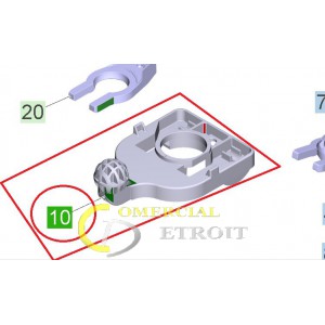 SOPORTE BARRA  ASPIRACION KÄRCHER BD 50/50